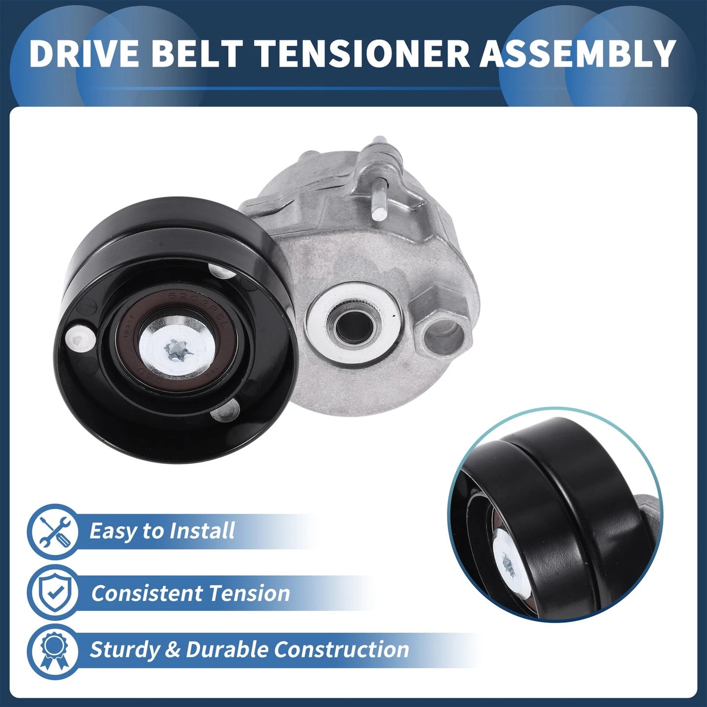 Belt Tensioner for Volvo B6R B7R Bus FL FE Truck