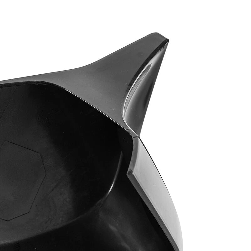 M Style Gloss Black Mirror Cover Cap Overlay for Chevrolet Corvette C8 Z51 (2020-2023)