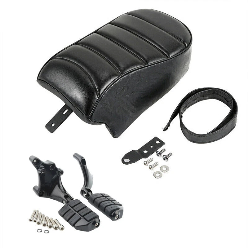 Passenger Pillion Seat Footpeg Mounts for Harley Sportster 883 1200 (2016-2022)