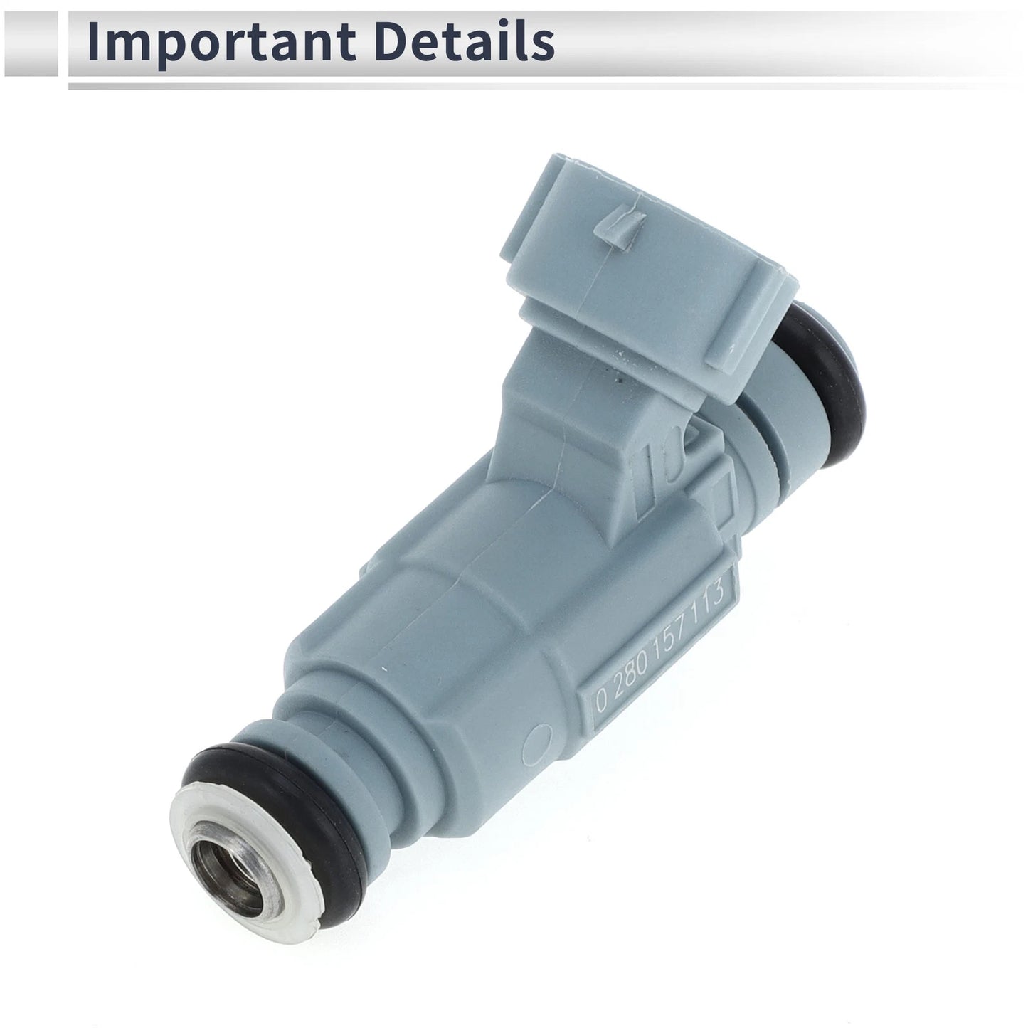 Fuel Injector 16600-ZJ80A for Nissan Sentra 2.0 (2007-2013) 1 x Blue
