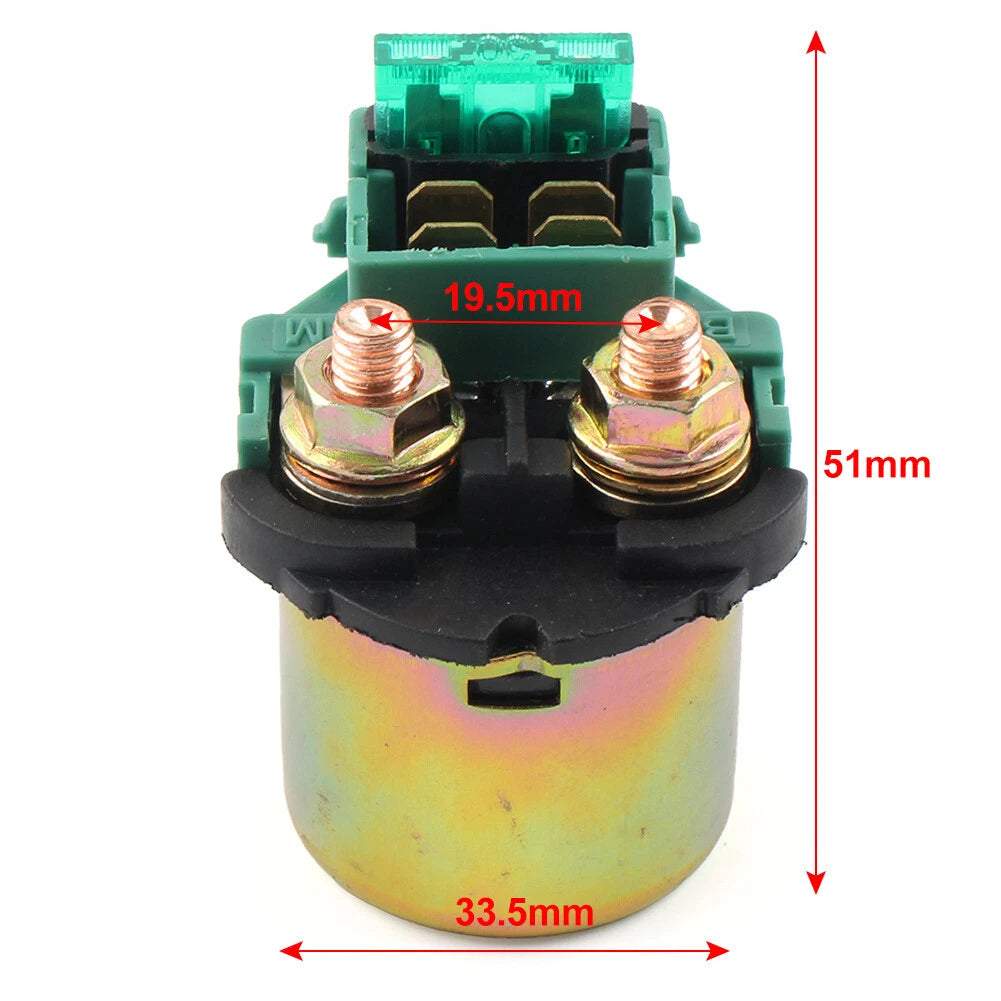 Relay Starter Solenoid Switch for Honda GL1100 Goldwing, CMX450 Rebel (1980-1986)