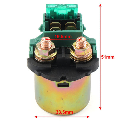 Relay Starter Solenoid Switch for Honda GL1100 Goldwing, CMX450 Rebel (1980-1986)