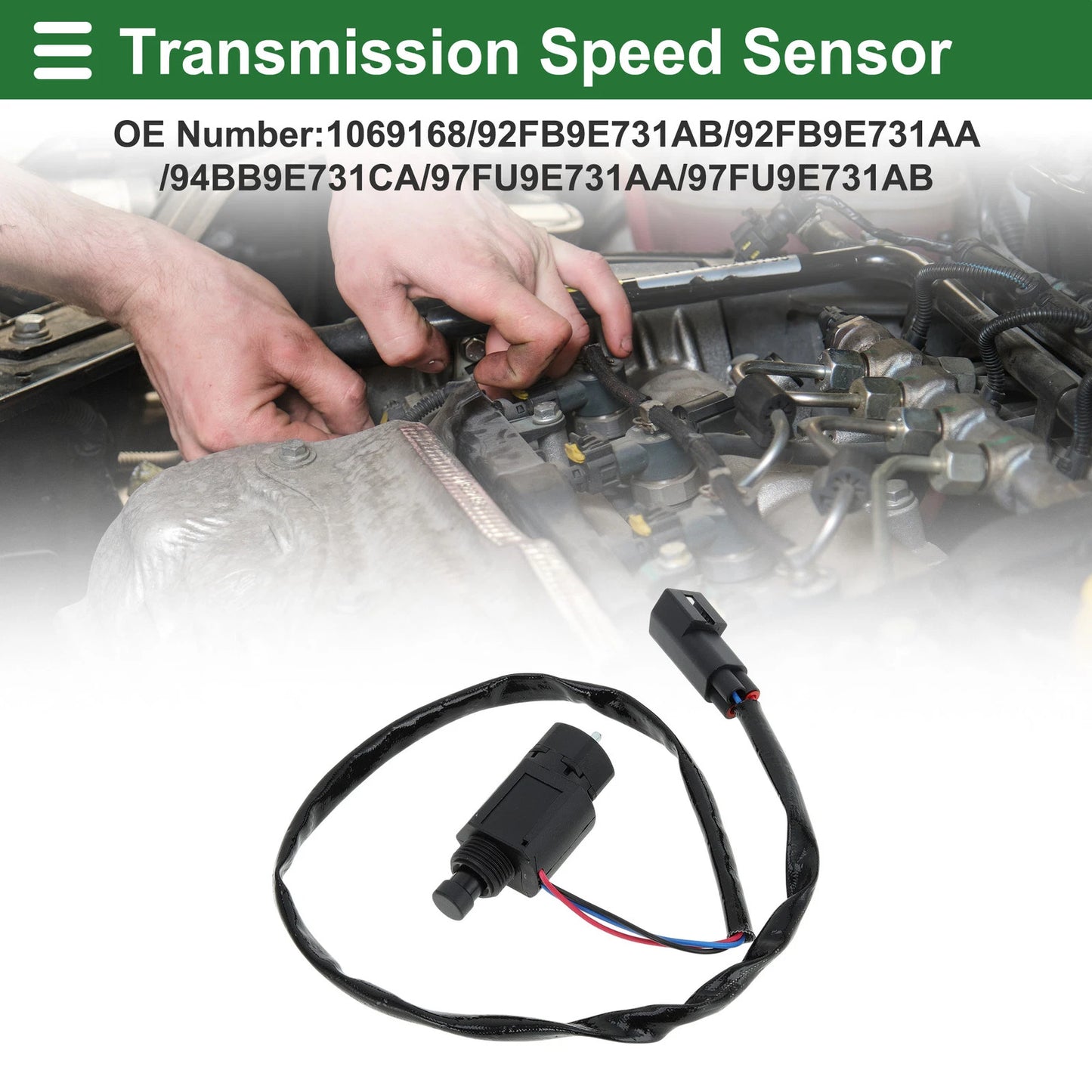 1 Pc Transmission Speed Sensor for Ford Escort Mk5 1.3 (1990-1995)