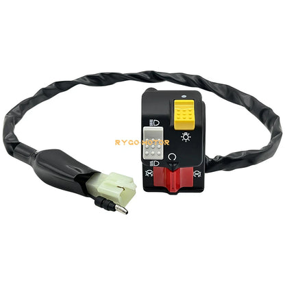 Left Handlebar Light/Kill/Start Switch for Honda ATC200X ATC250R (1983–1985)