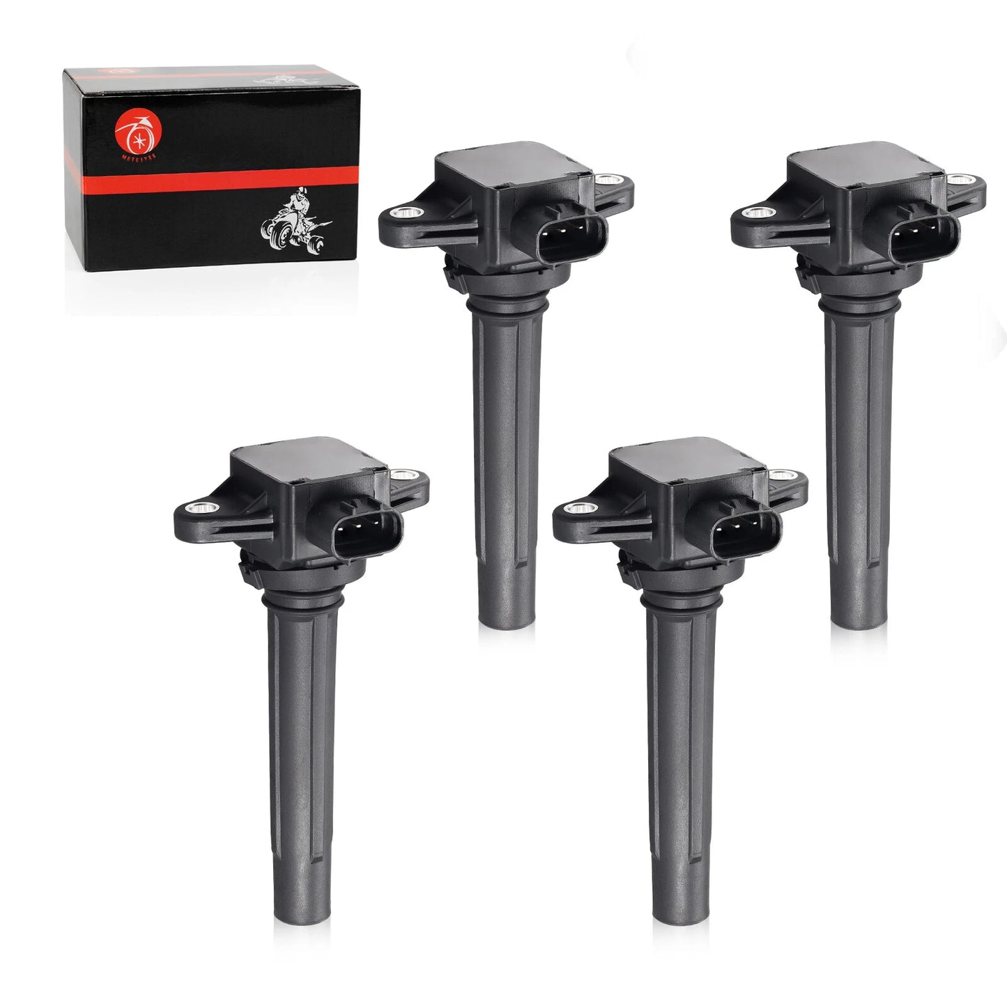 4Pcs Ignition Coil for Yamaha 4-Stroke WaveRunner 1800 (2008-2023)