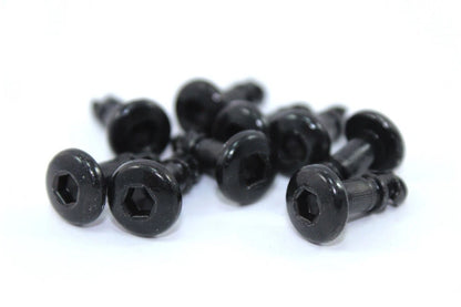 1x Noir dzus Tête de fourche Pin Boulon for Ducati 996 916 748 749 999