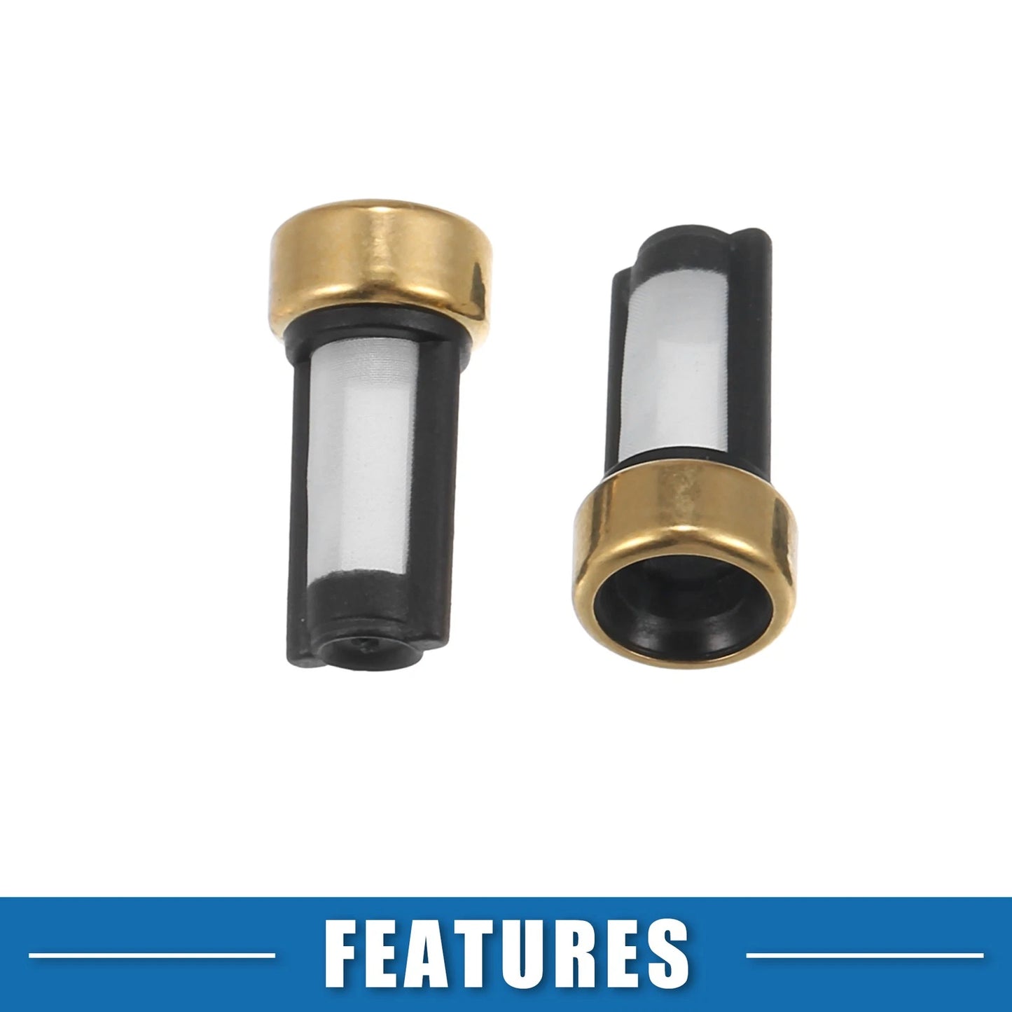 6 x Fuel Injector O Rings Seals with Micro Filters for Toyota 4Runner, Pickup