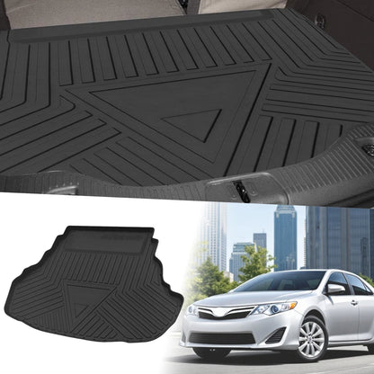 Flat Face Cargo Liner Rear Trunk Mat 1 Pc for Toyota Camry (2012–2017)
