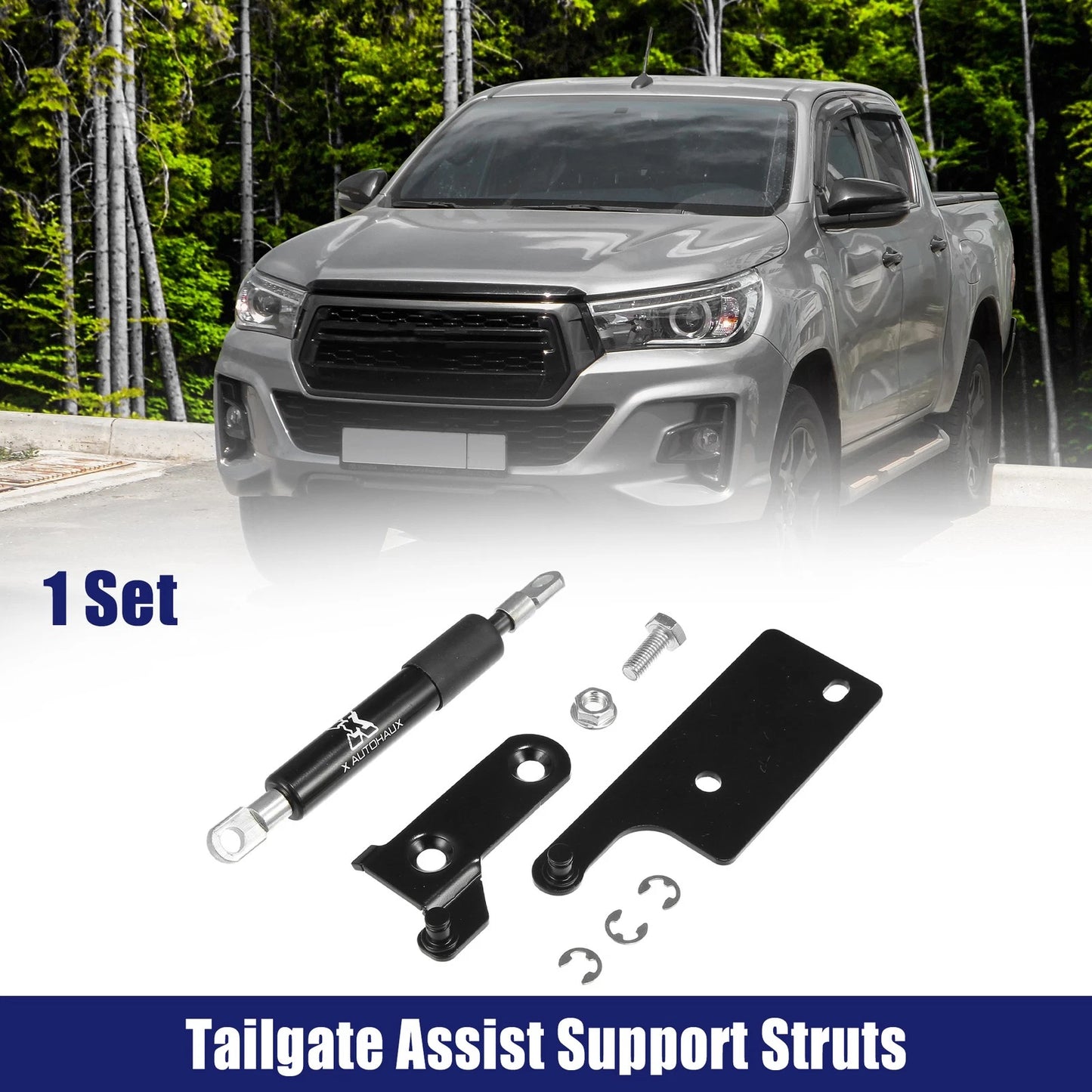Set Rear Tailgate Assist Shock Lift Support Struts Gas Struts for Toyota