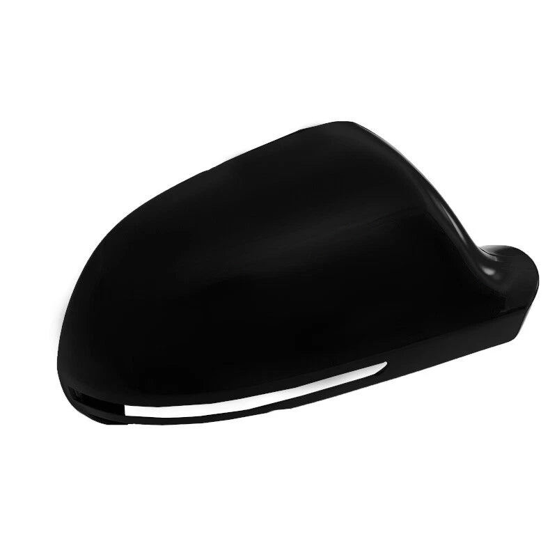 Right Rearview Mirror Cover Cap Glossy Black for Audi A3 A4 A5 S5 RS3 RS4 RS5