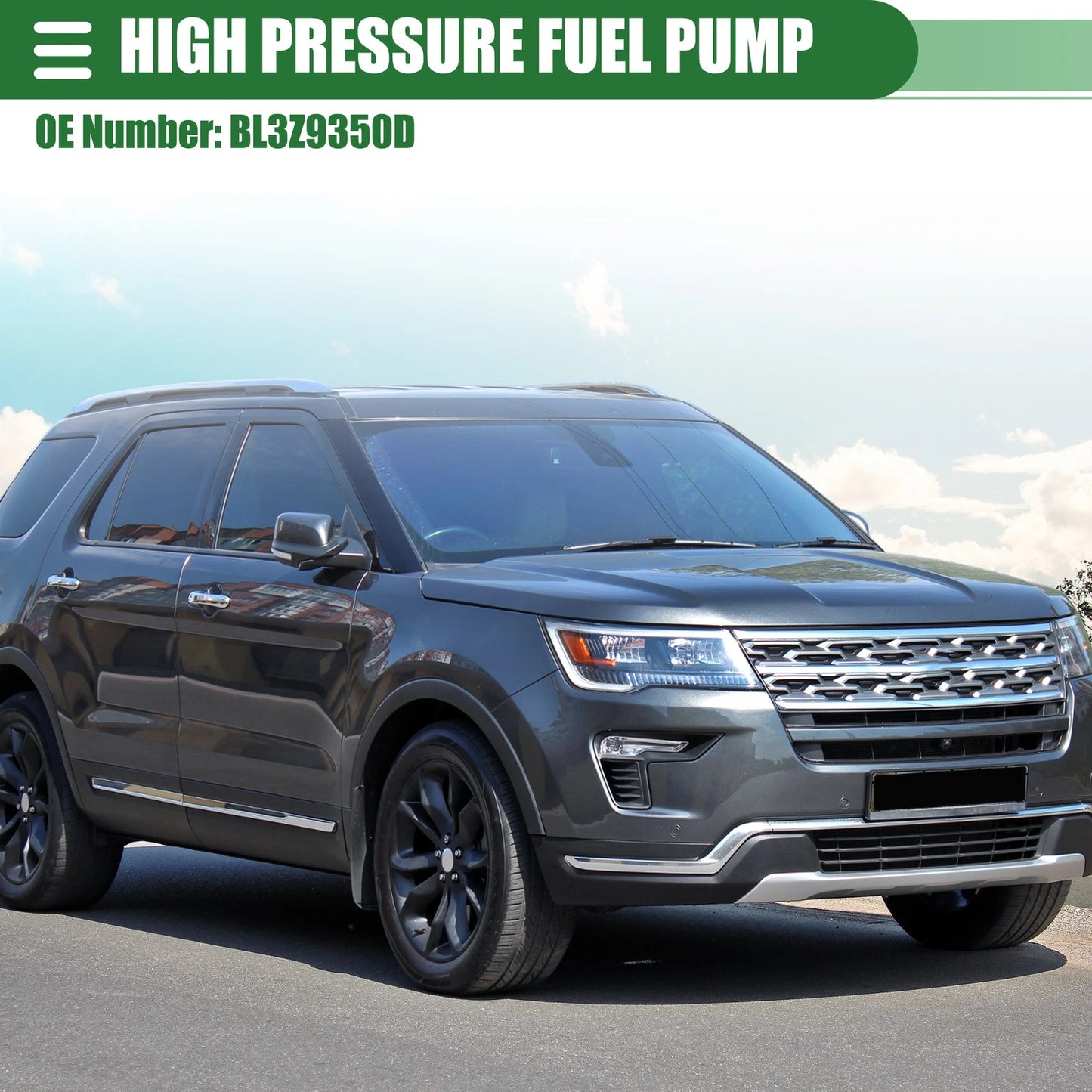High Pressure Fuel Pump for Ford EXPEDITION 2016-2017 Metal