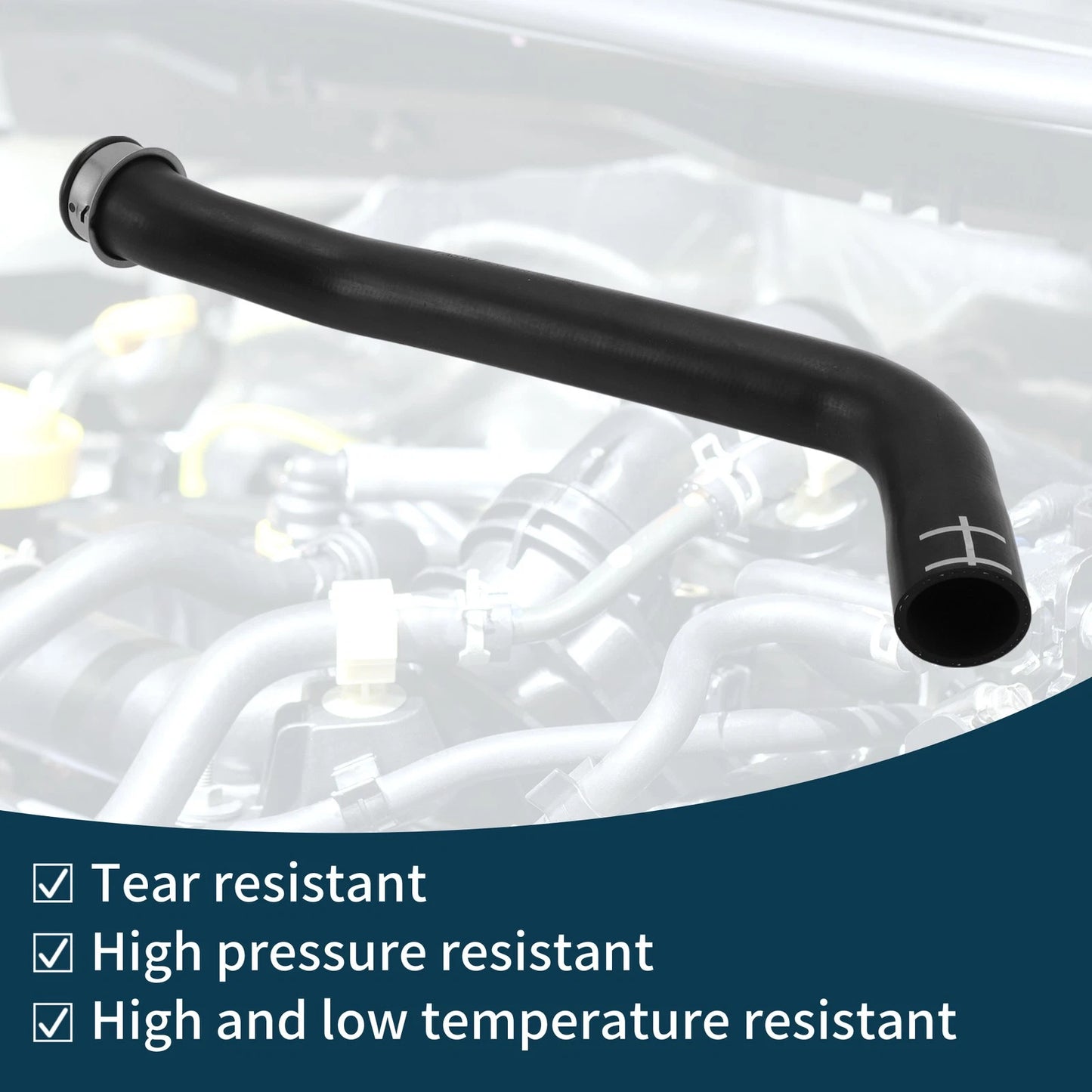 Radiator Hose for Porsche Panamera (2013 - 2016) Rubber Coolant Pipe