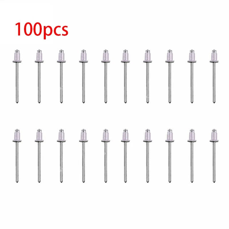 100x Door Reveal Molding Rivet w/ Cap for Toyota Lexus