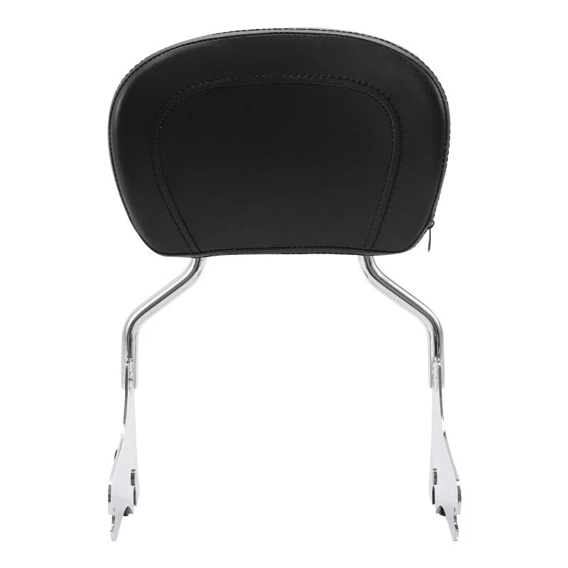 Chrome Backrest Pad Sissy Bar for Harley Road King Glide (1997-2008)
