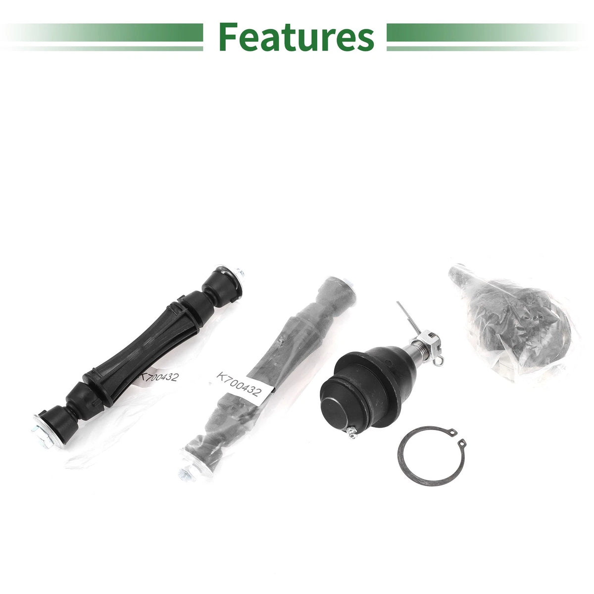 4 x Front Suspension Kit Sway Bar Links & Lower Ball Joints for Chevrolet Tahoe