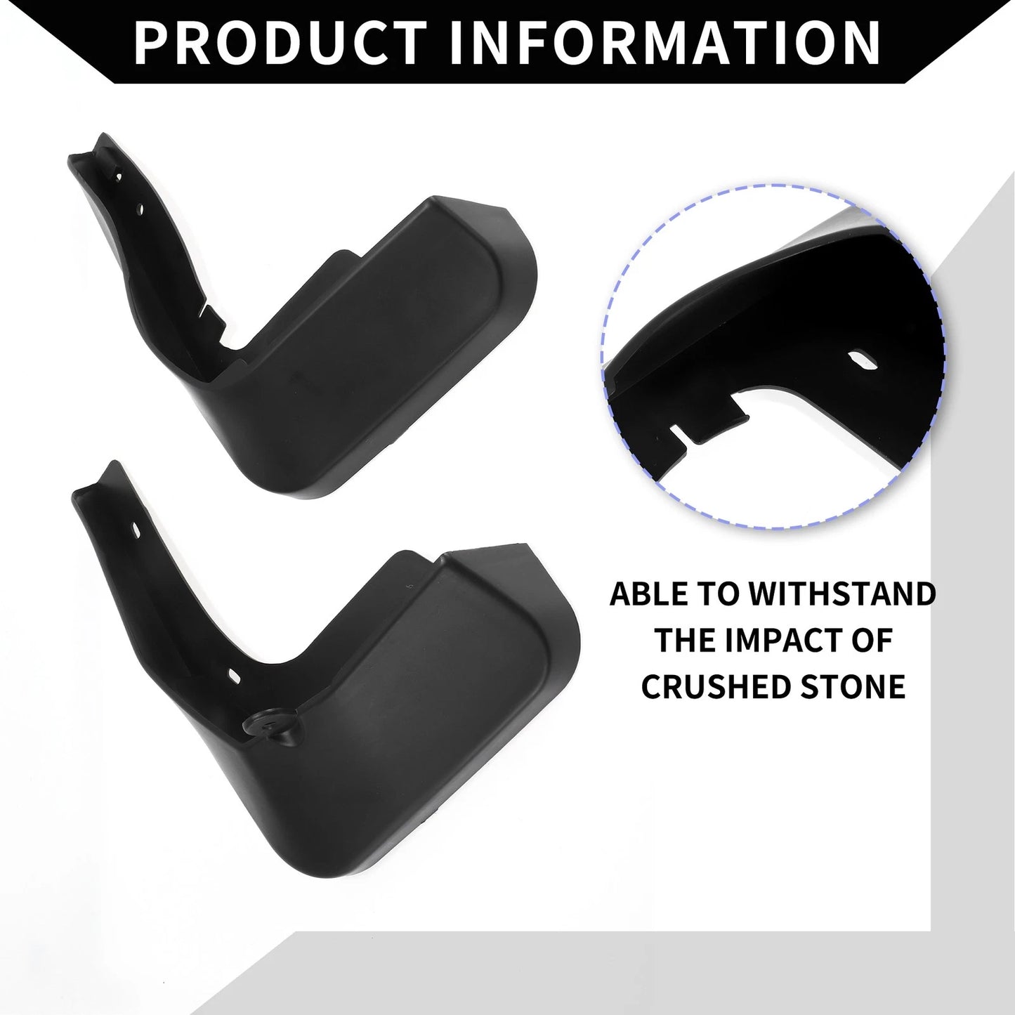 Mud Flap Splash Guards for Peugeot 308 (2012-2015)