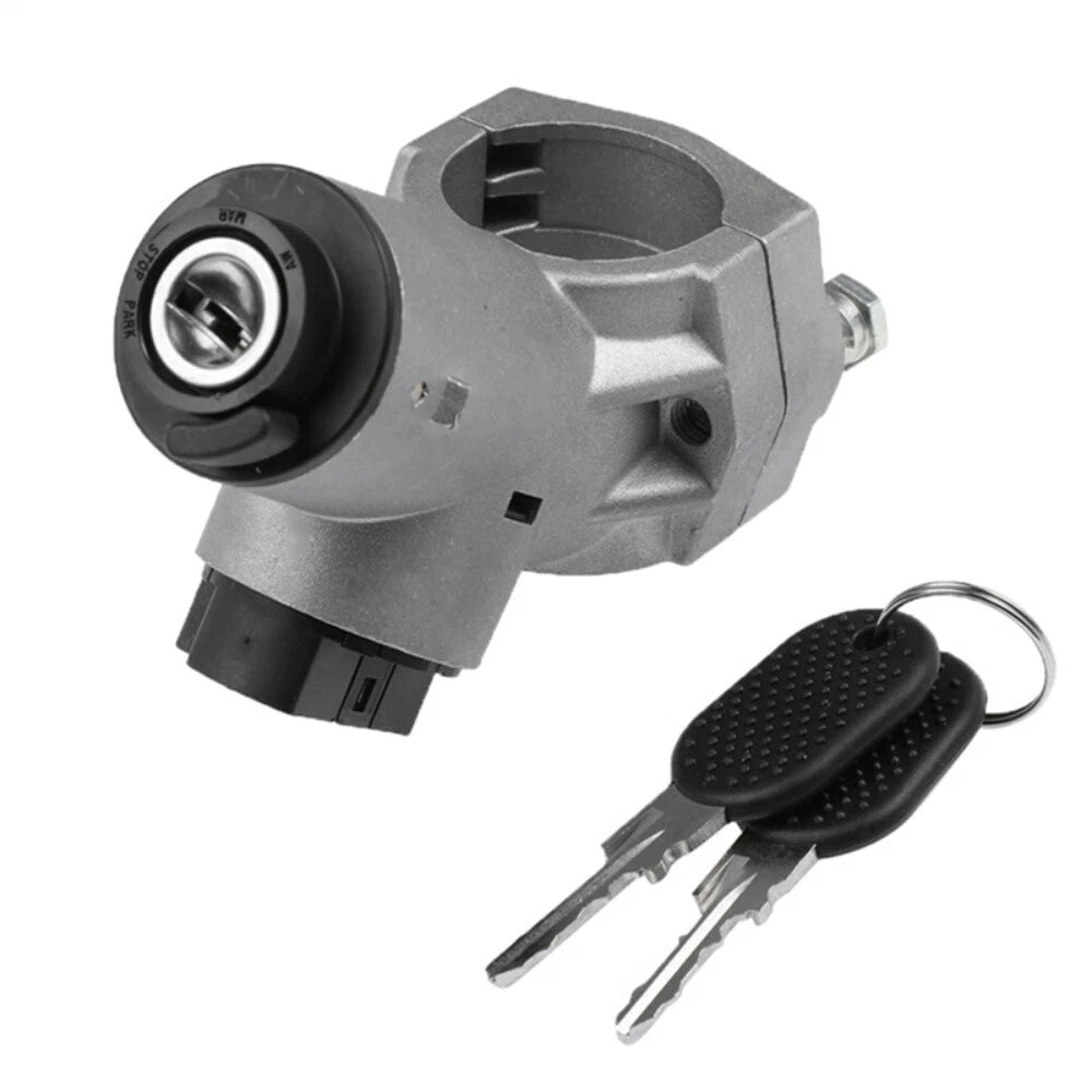Ignition Lock Cylinder & Switch Key for Citroen Jumper, Peugeot Boxer, Fiat Ducato (2006-2023)