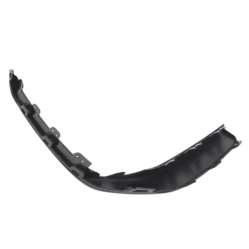 Right Front Bumper Side Molding Trim Glossy Black for Audi A6 C8 S6 (2019-2024)