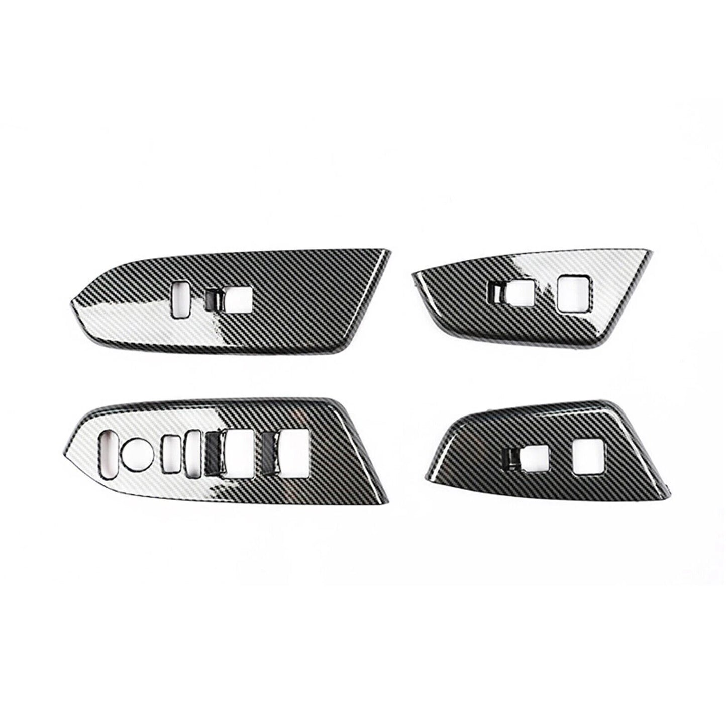 4pcs Window Control Switch Panel Covers for Honda CR-V (2017-2022)