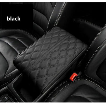 Armrest Pad Cover for Auto Center Console Box Leather Cushion Mat Universal