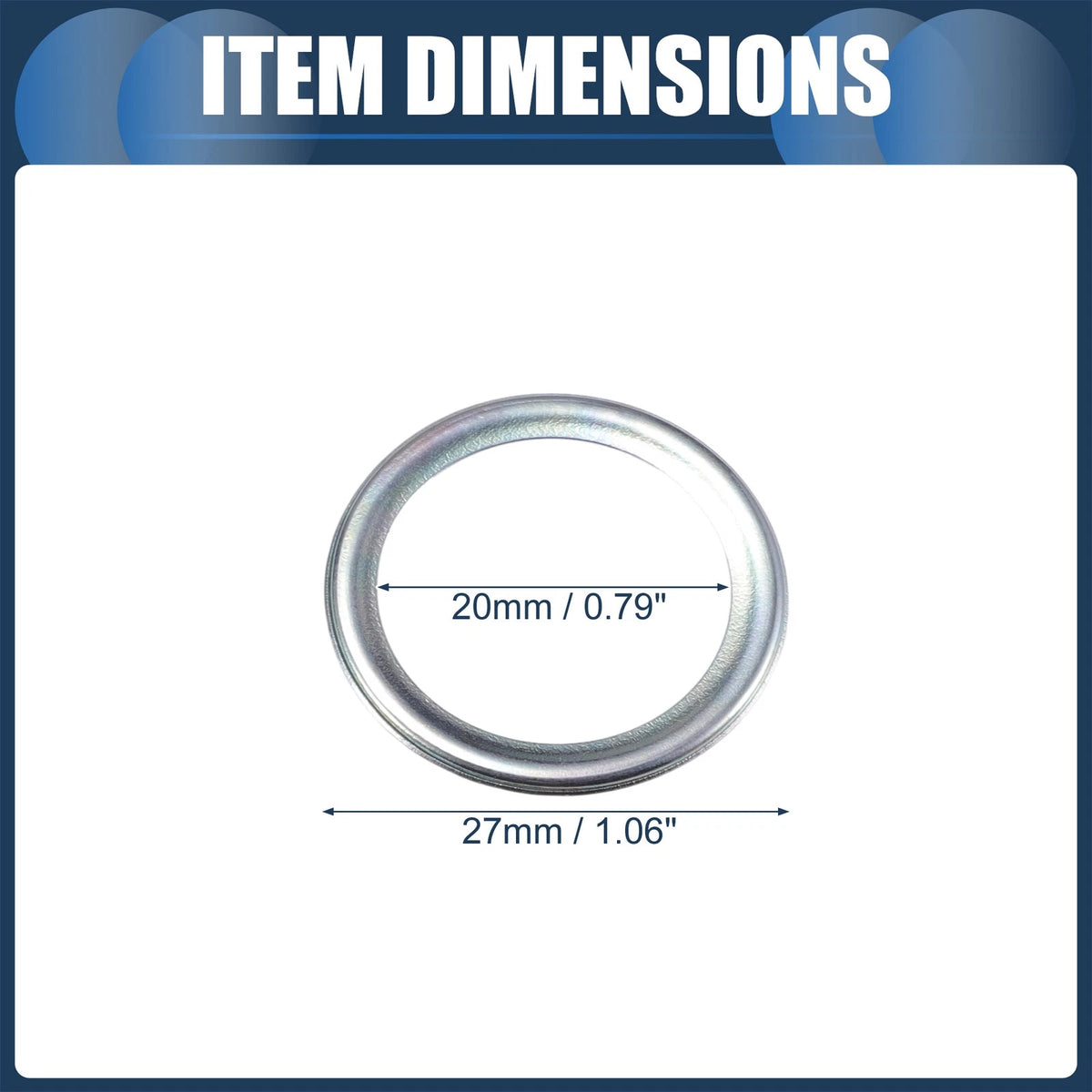 25 x Oil Drain Plug Gaskets 20mm ID for Subaru Baja (2003-2006)