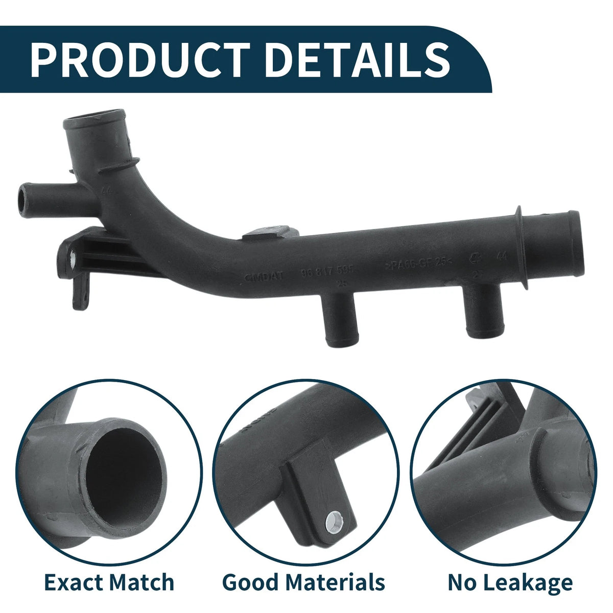 Radiator Hose Heater Hose Radiator Outlet Hose Pipe Metal Downpipe