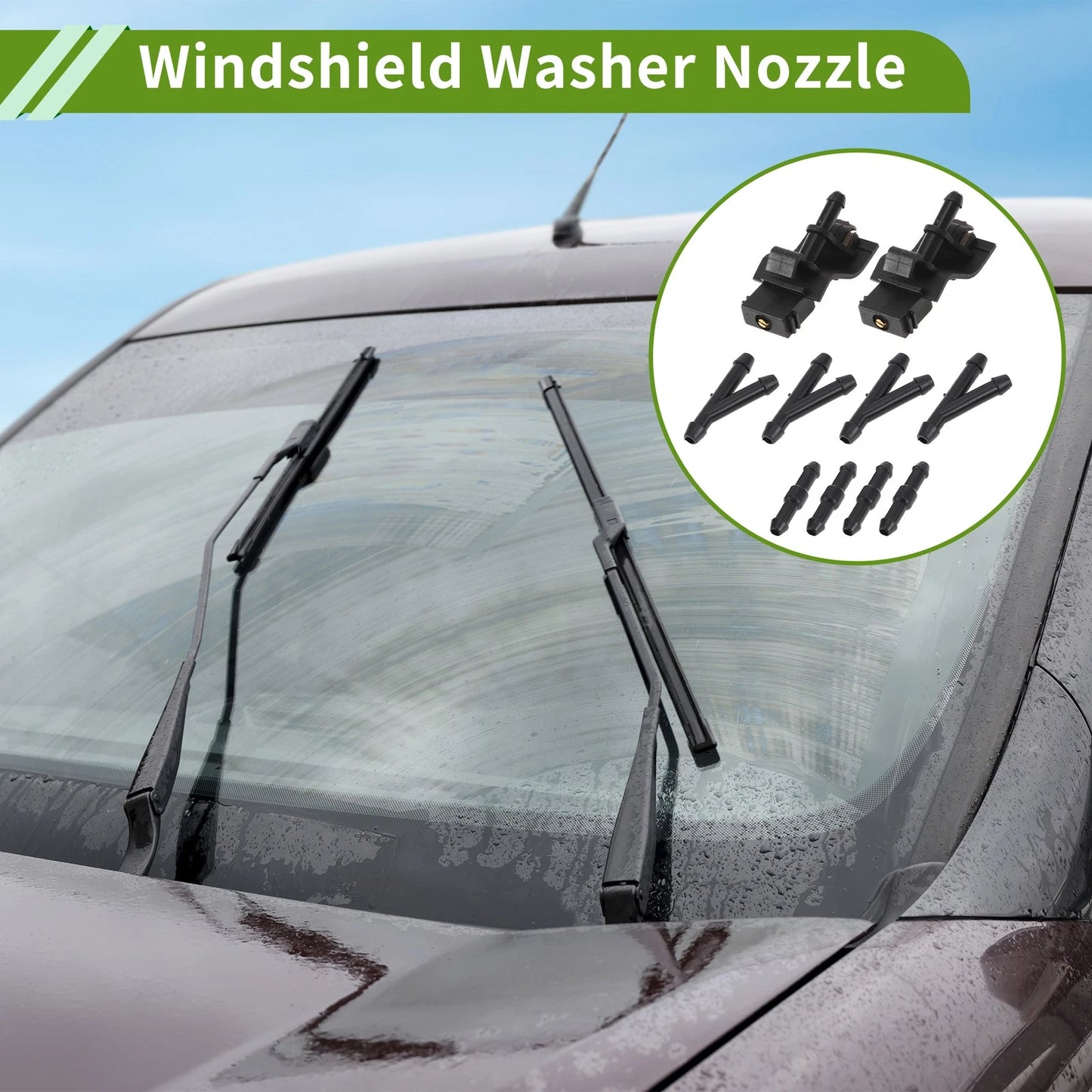 Windshield Washer Nozzle / 1 Set / Windshield Washer Nozzle for Toyota