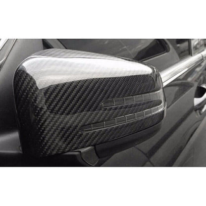 Carbon Fiber Side Wing Mirror Covers for Mercedes W176 W204 C117 W212