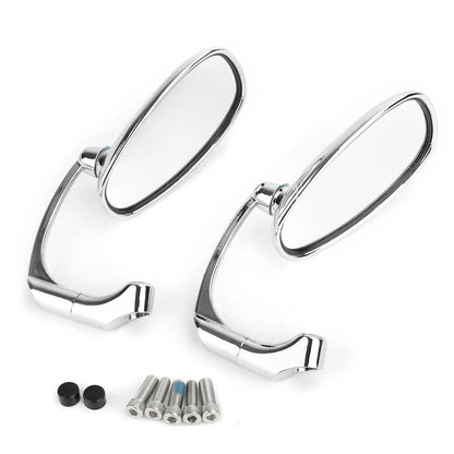 Custom Chrome Mirrors for Motorcycle M8/M10 (F2) (2017-2023)