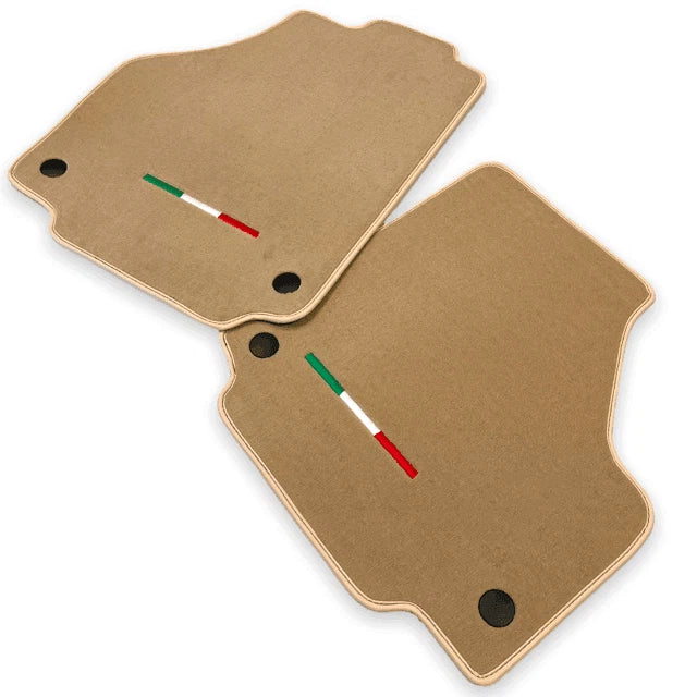 Beige Floor Mats for Ferrari 488 Spider IT Edition (2015-2023)