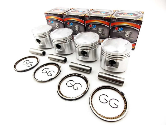 1. 1.00mm O/S Forseti Piston Set for Honda CB750SC Nighthawk (1982-1983)