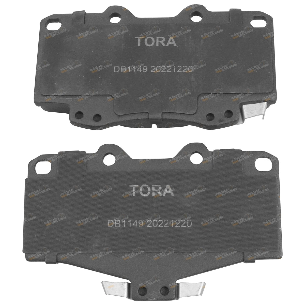 Front Disc Brake Pad Set for Toyota Hilux 4x4 (1988–2005)