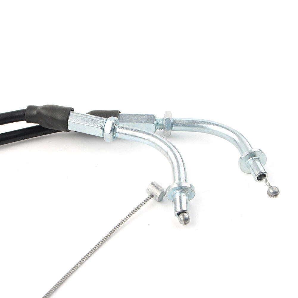 2 x 130CM Throttle Cable for Harley Sportster 883 1200 (2004-2023)