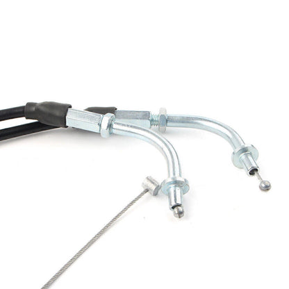 2 x 130CM Throttle Cable for Harley Sportster 883 1200 (2004-2023)