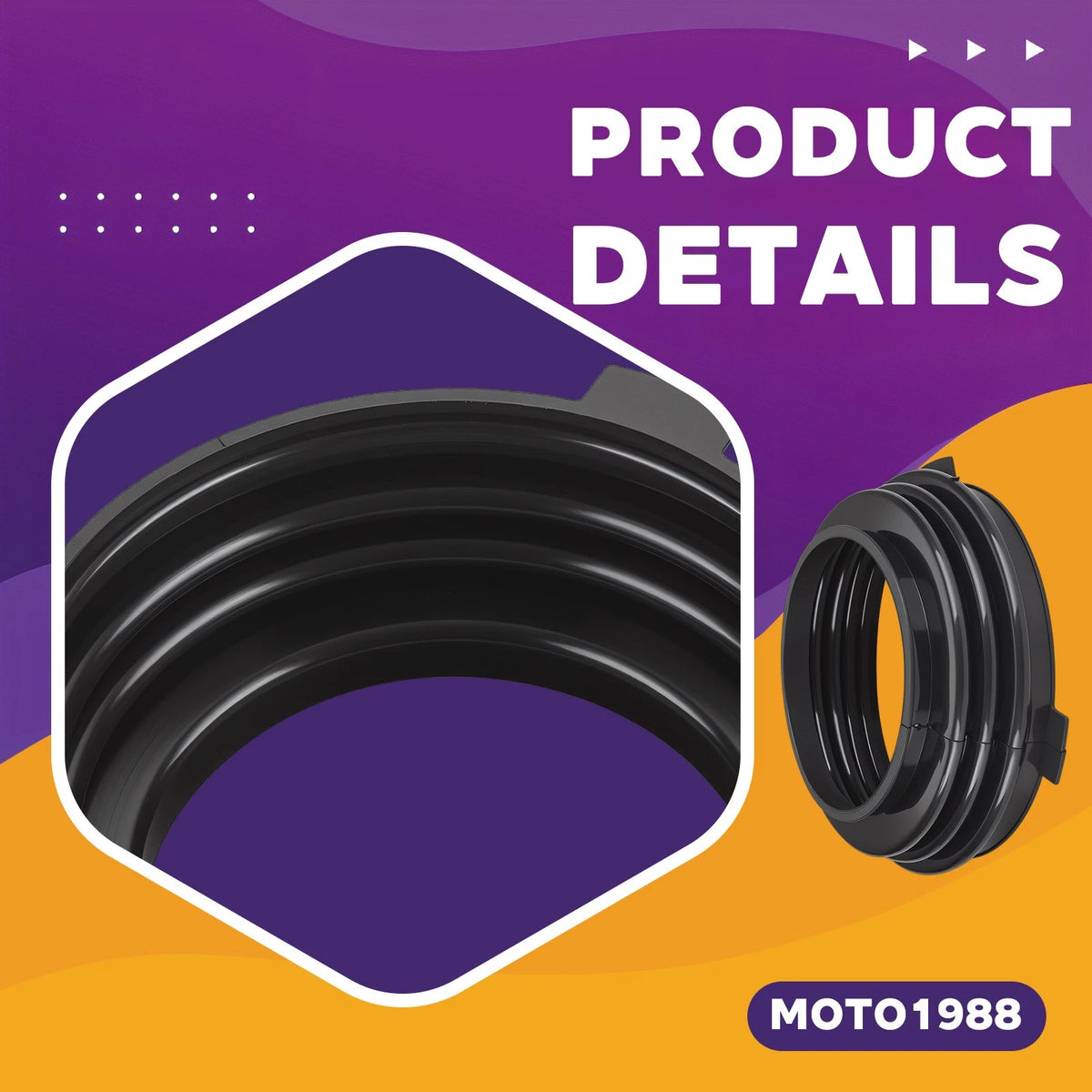SWINGARM BOOT RUBBER SEAL for YAMAHA WOLVERINE 350 GRIZZLY 600 (1995–2005)