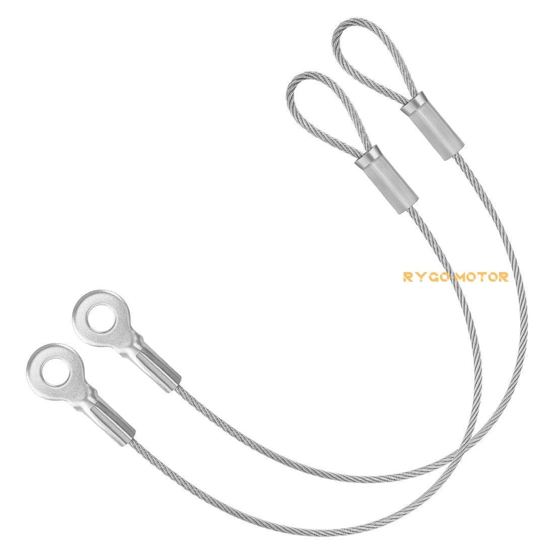2 x Tailgate Cable for Polaris Ranger 400 500 570 800 EV