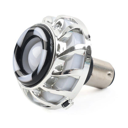 LED Headlight Tail Brake Rear Lights for Motorcycle - Colorful Angel Eye Strobe