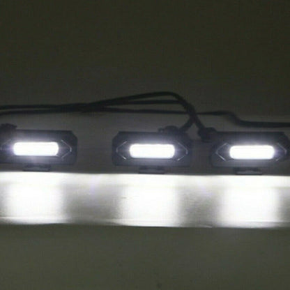 4x LED Grille Lights Transparent Lens for Toyota Tacoma (2020-2021)