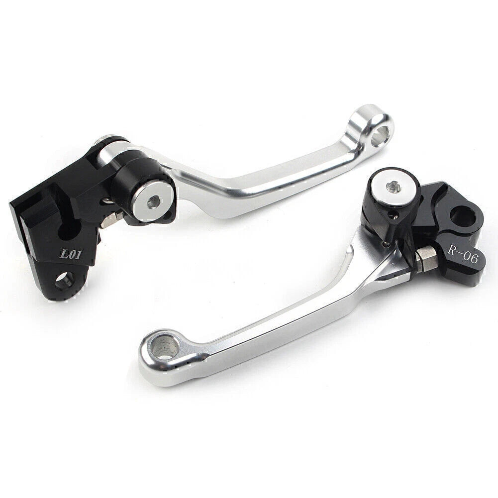 CNC Pivot Brake Clutch Levers for HONDA CRF125R 150R 250R 450R (1997-2021)