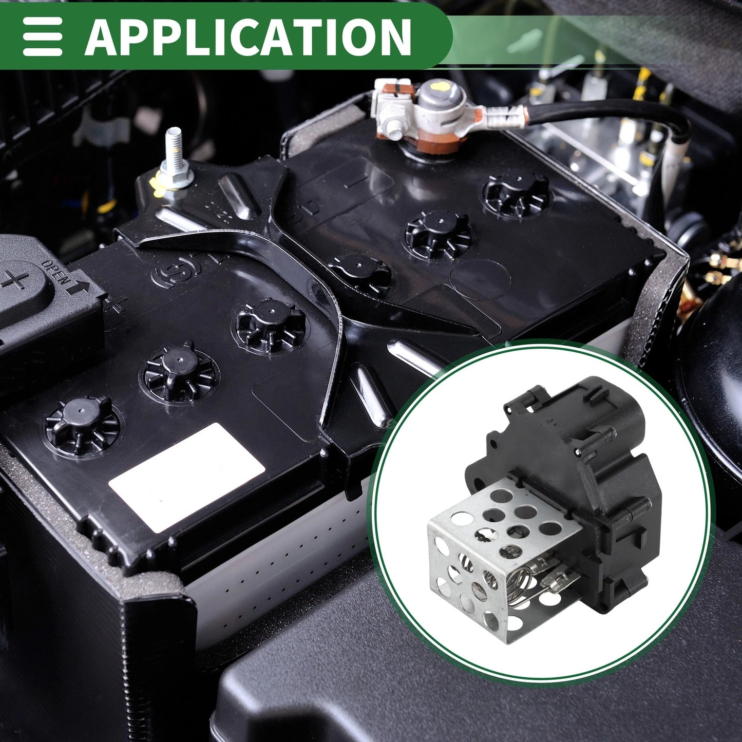 Blower Motor Resistor for Peugeot 207 (2006-2013)