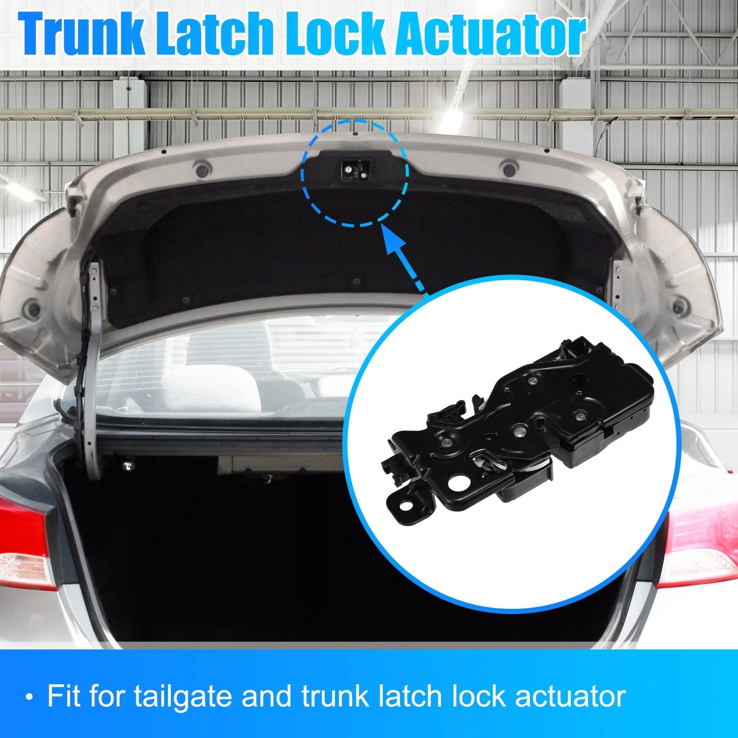 Rear Trunk Tailgate Door Lock Actuator for BMW X3 X4 X5 X7 (2018 - Present)