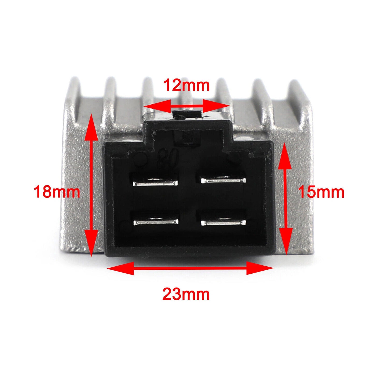Voltage Regulator Rectifier for 12V GY6 China Scooter (2000-2023)