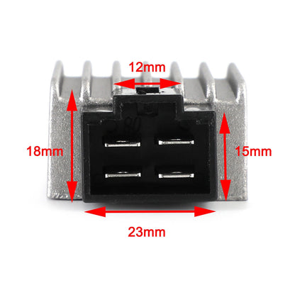 Voltage Regulator Rectifier for 12V GY6 China Scooter (2000-2023)