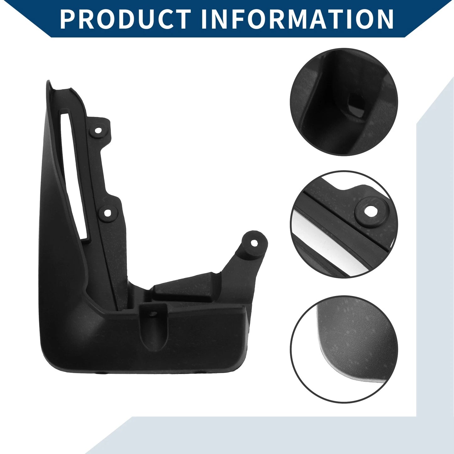 Mud Flaps Splash Guards for BMW 6 Series GT (2018-2023)