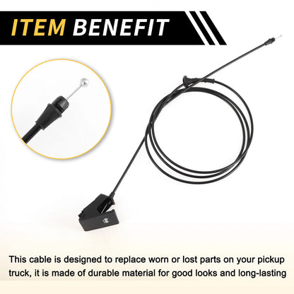 Hood Latch Release Cable for GMC Canyon (2015 - 2021)