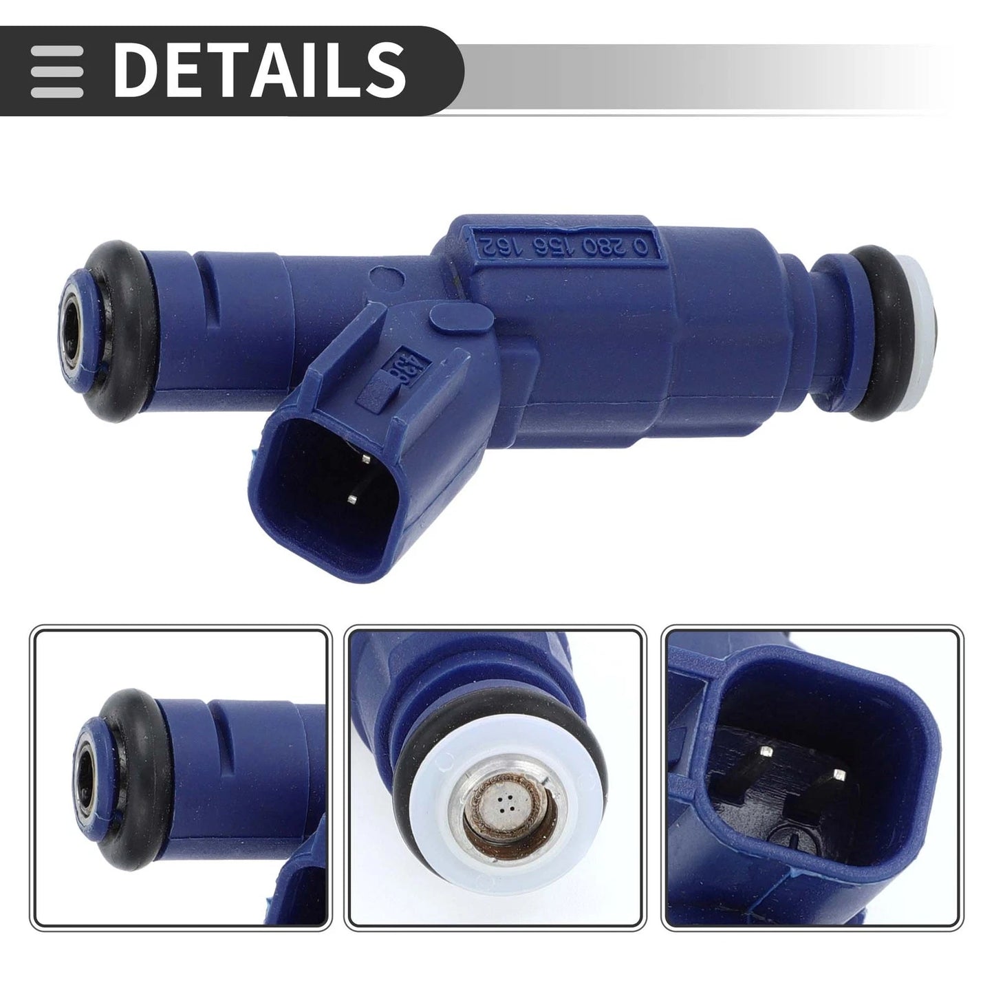 Fuel Injector for Ford Escape 2005-2008 2.3L Blue 1 x Unit