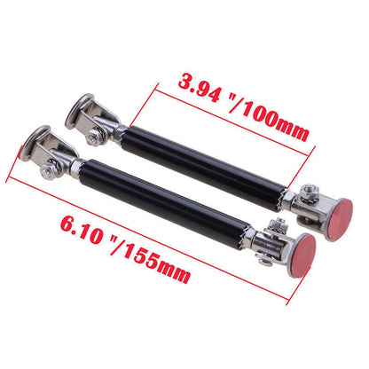 4"-6" Front Bumper Lip Splitter Strut Rod Tie Support Bar for Honda