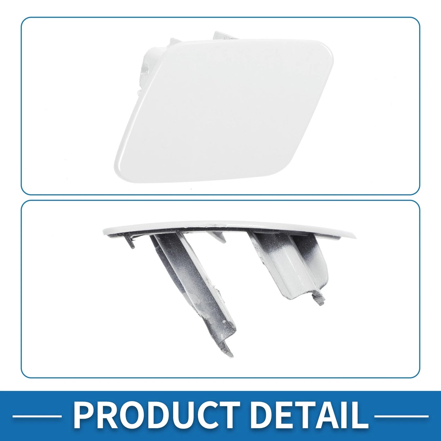 Front Left Bumper Headlight Washer Nozzle Cover for BMW 1 Series (2004-2013)