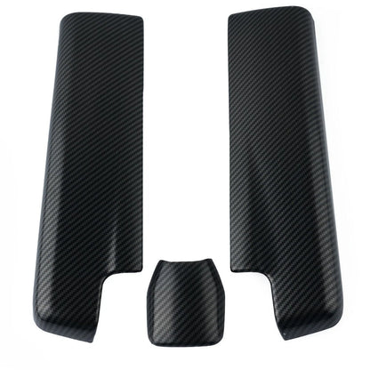Fiber Center-Carbon Armrest Box Cover for E Class W212 (2010–2015)