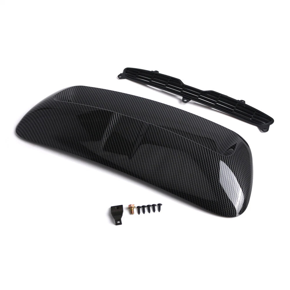 Carbon Fiber Black Front Air Hood Vent for Mini Cooper S R56 (2007-2013)